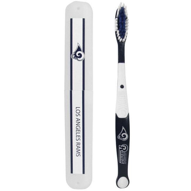 Los Angeles Rams Toothbrush and Travel Case