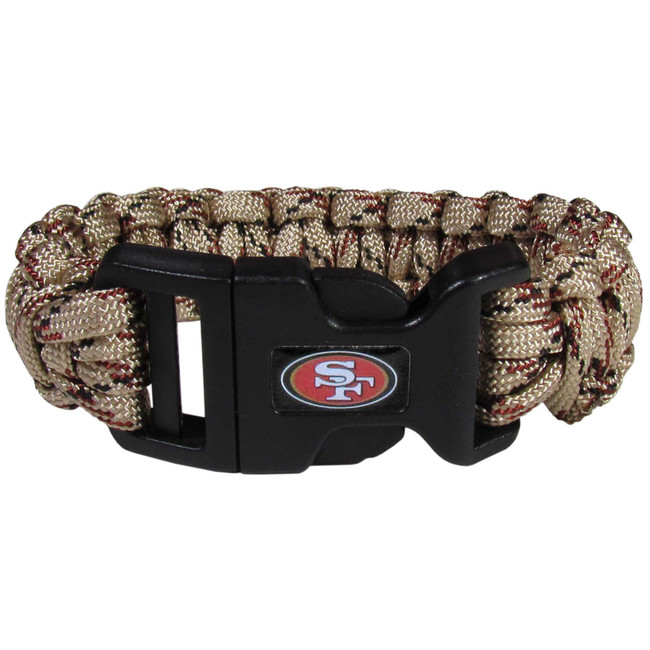 San Francisco 49ers Camo Survivor Bracelet