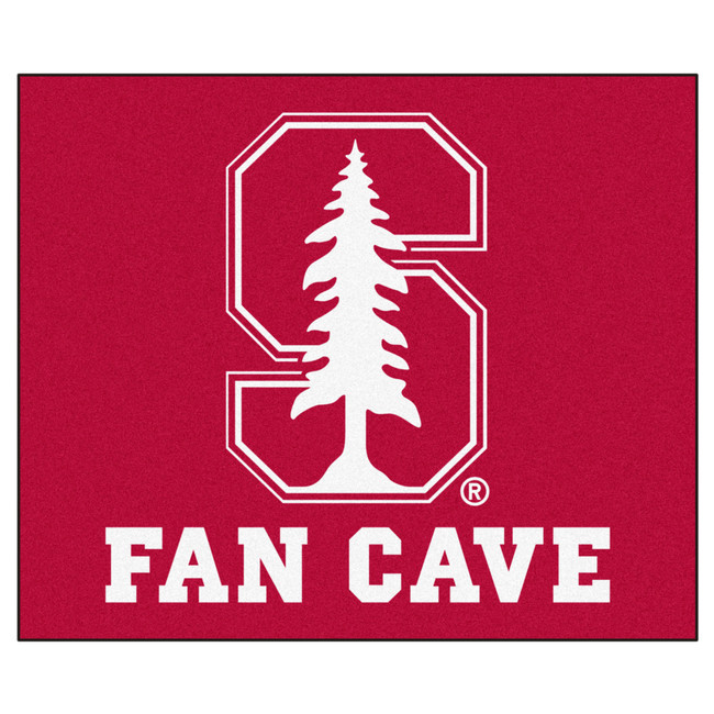 Stanford Cardinal Man Cave Tailgater Rug - 5ft. x 6ft.