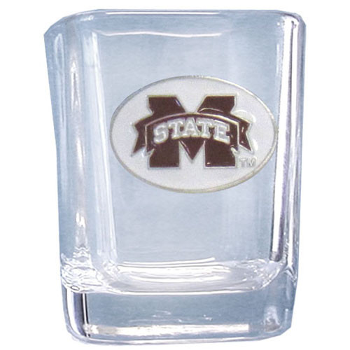 Mississippi St. Bulldogs Square Shot Glass