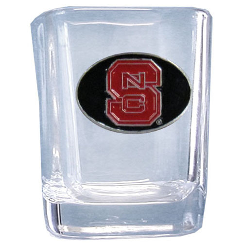 N. Carolina St. Wolfpack Square Shot Glass