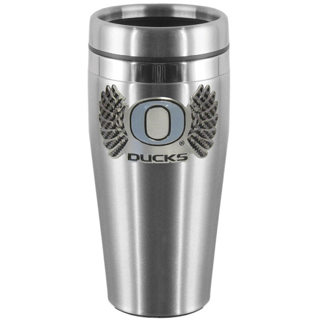 Oregon Ducks Steel Travel Mug