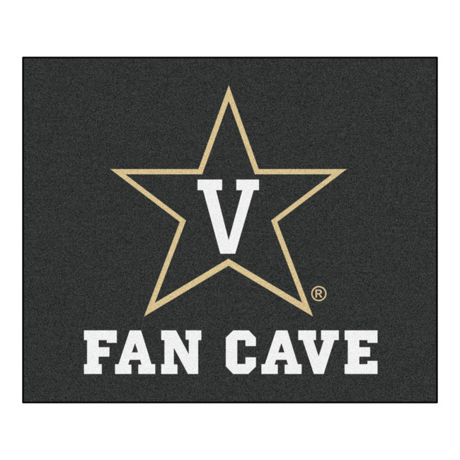 Vanderbilt Commodores Fan Cave Tailgater Rug - 5ft. x 6ft.