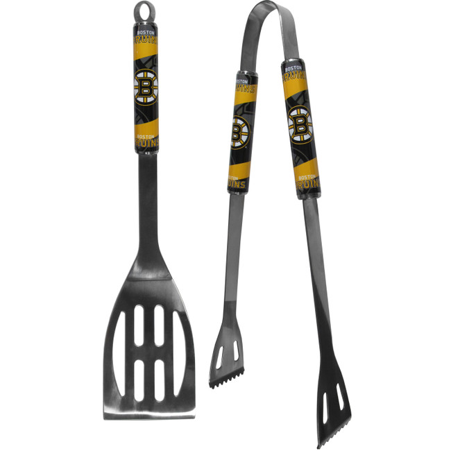 Boston Bruins® 2 pc Steel BBQ Tool Set