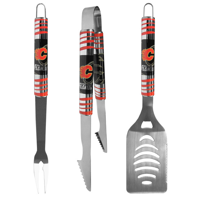 Calgary Flames® 3 pc Tailgater BBQ Set