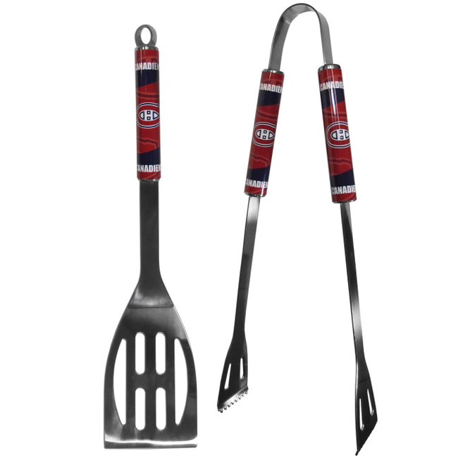 Montreal Canadiens® 2 pc Steel BBQ Tool Set