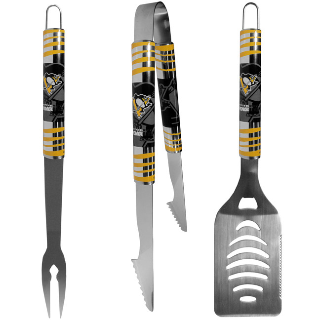 Pittsburgh Penguins® 3 pc Tailgater BBQ Set