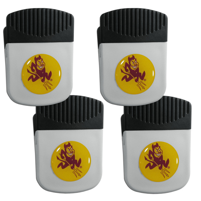 Arizona St. Sun Devils Clip Magnet with Bottle Opener, 4 pack