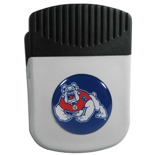 Fresno St. Bulldogs Chip Clip Magnet