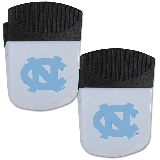 N. Carolina Tar Heels Chip Clip Magnet with Bottle Opener, 2 pack