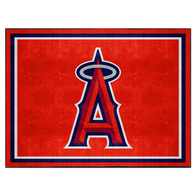Los Angeles Angels 8ft. x 10 ft. Plush Area Rug