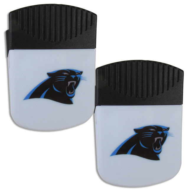 Carolina Panthers Chip Clip Magnet with Bottle Opener, 2 pack