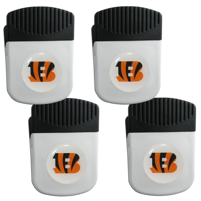 Cincinnati Bengals Clip Magnet with Bottle Opener, 4 pack