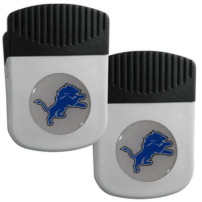 Detroit Lions Clip Magnet with Bottle Opener, 2 pack