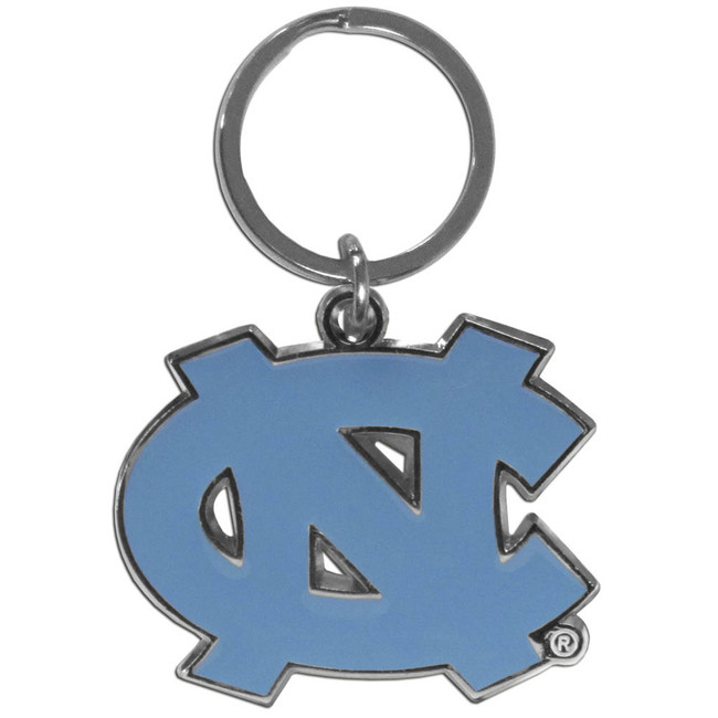 N. Carolina Tar Heels Enameled Key Chain