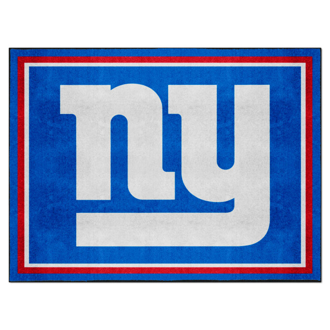 New York Giants 8ft. x 10 ft. Plush Area Rug NY Primary Logo