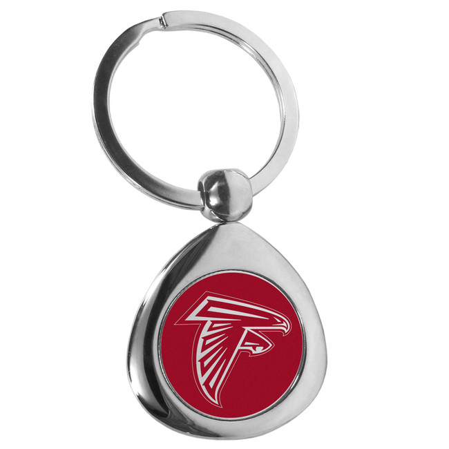 Atlanta Falcons Round Teardrop Key Chain