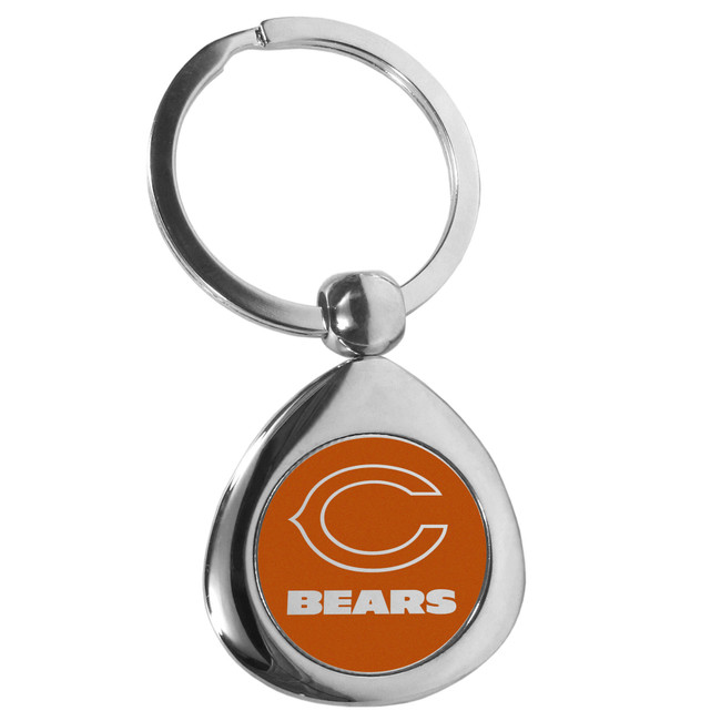 Chicago Bears Round Teardrop Key Chain