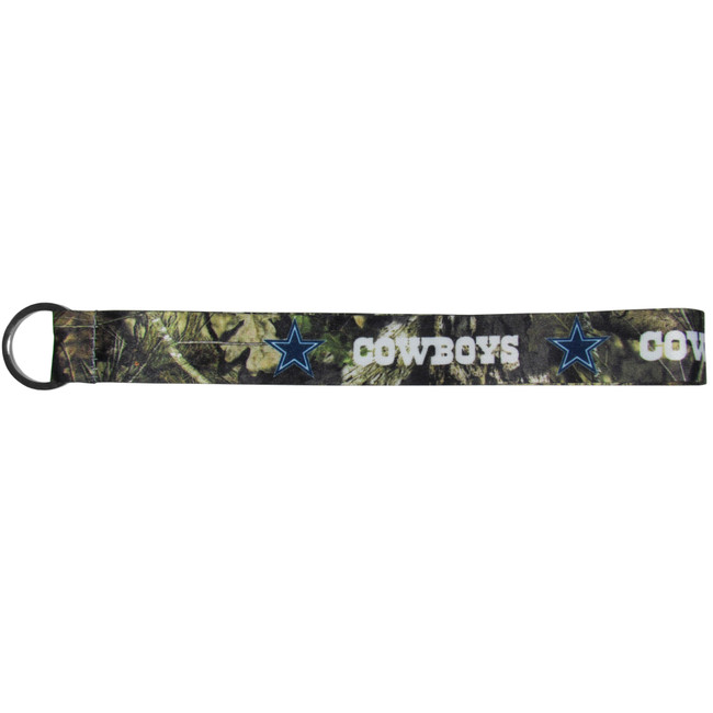 Dallas Cowboys Lanyard Keychain ID Holder NFL Fan Accessory Key Chain, Mossy Oak