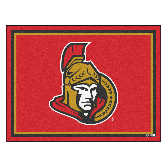 NHL - Ottawa Senators 8x10 Rug 87"x117"