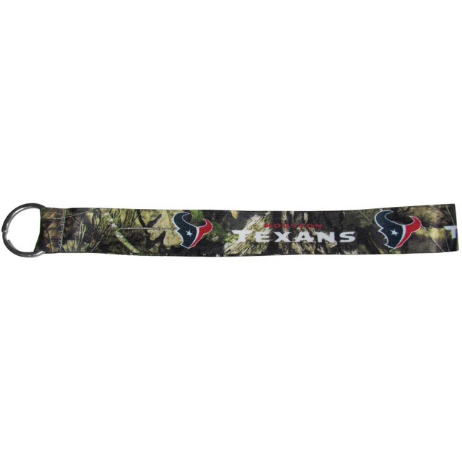 Houston Texans Lanyard Keychain ID Holder NFL Fan Accessory Key Chain, Mossy Oak