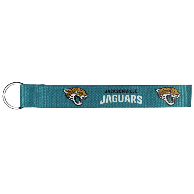 Jacksonville Jaguars Lanyard Keychain ID Holder NFL Fan Accessory Key Chain