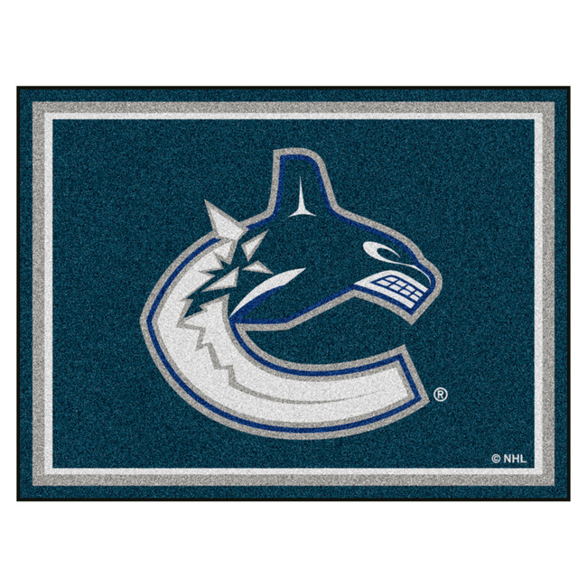 NHL - Vancouver Canucks 8x10 Rug 87"x117"