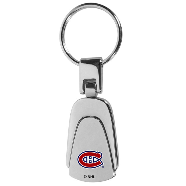 Montreal Canadiens® Steel Teardop Key Chain