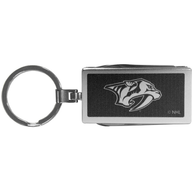 Nashville Predators® Multi-tool Key Chain, Black