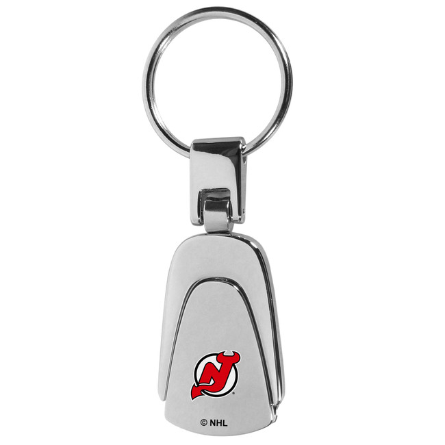 New Jersey Devils® Steel Teardop Key Chain