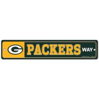 Green Bay Packers Street / Zone Sign 3.75" X 19"