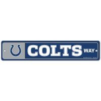 Indianapolis Colts Street / Zone Sign 3.75" X 19"
