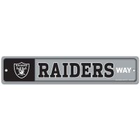 Las Vegas Raiders Street / Zone Sign 3.75" X 19"