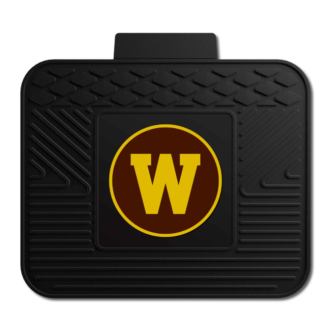Western Michigan Broncos Back Seat Car Utility Mat - 14in. x 17in.