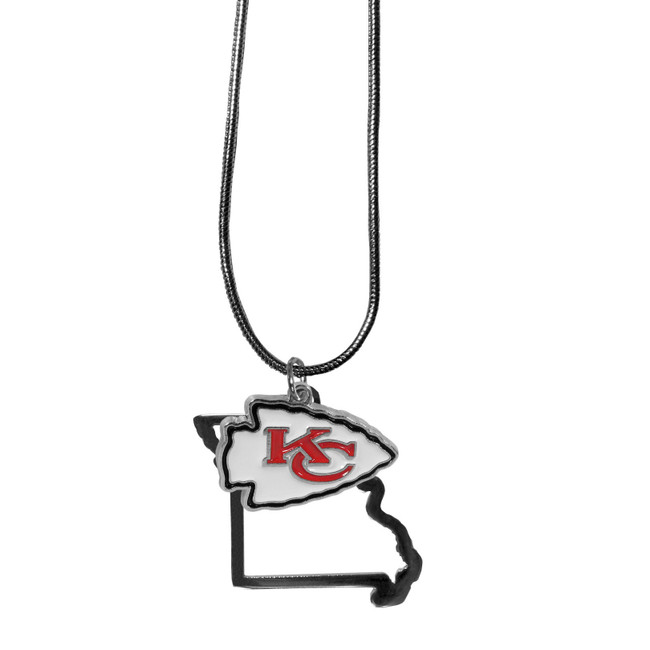 Kansas City Chiefs State Charm Necklace