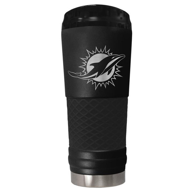 Miami Dolphins 24 Oz. Stainless Steel Stealth Tumbler