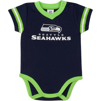 Seattle Seahawks Baby Boy Jersey Bodysuit