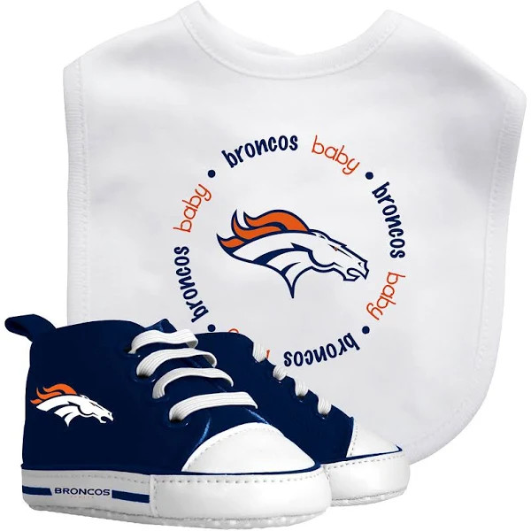 Denver Broncos 2-Piece Baby Gift Set