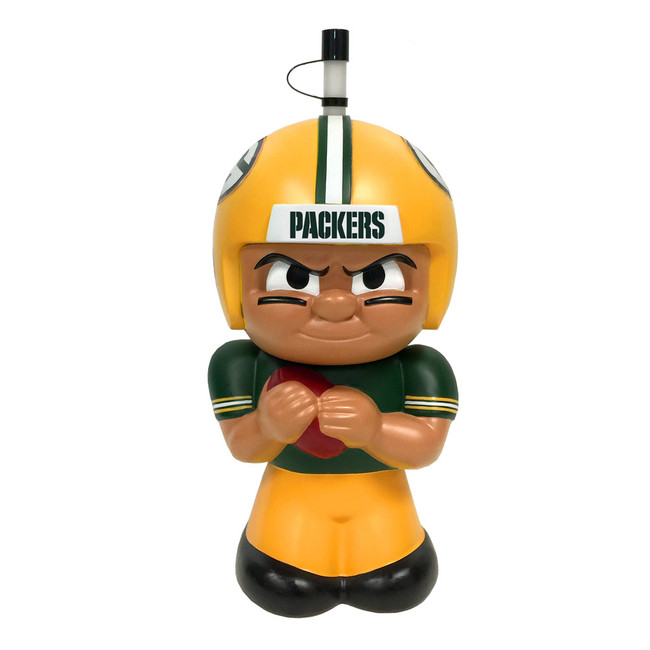 Green Bay Packers Big Sip Water Bottle NFL Sports Drink Bottle Fan Gear