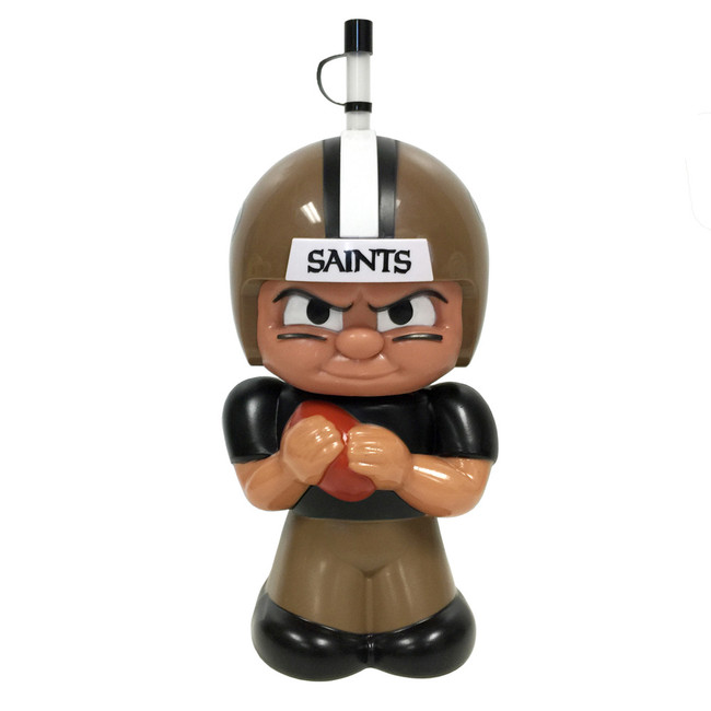 New Orleans Saints Big Sip Water Bottle NFL Sports Drink Bottle Fan Gear