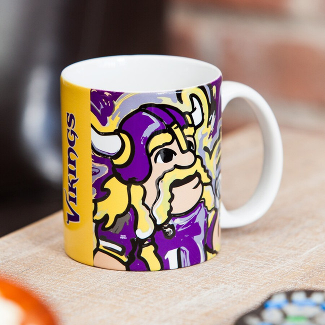 Minnesota Vikings 11oz. Justin Patten Mug