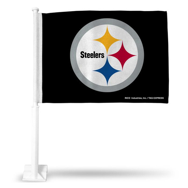 Pittsburgh Steelers NFL Auto Window Car Flag