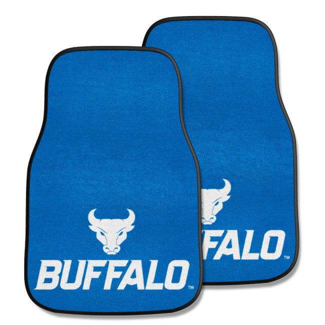 Buffalo Bulls 2-pc Carpet Car Mat Set