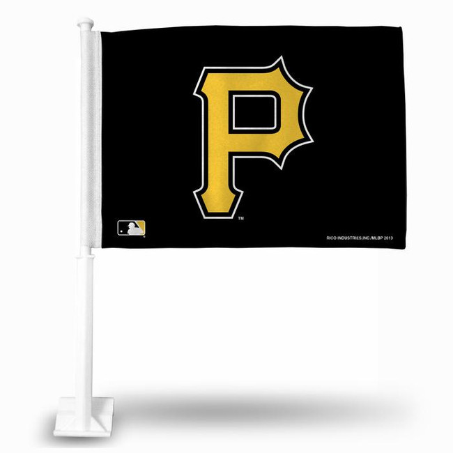Pittsburgh Pirates MLB Auto Window Car Flag