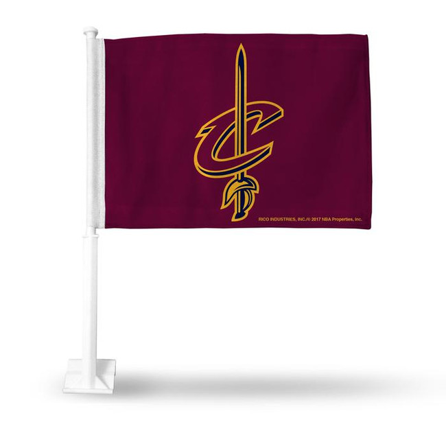 Cleveland Cavaliers NBA Auto Window Car Flag