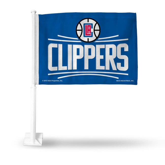 Los Angeles Clippers NBA Auto Window Car Flag