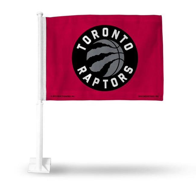 Toronto Raptors NBA Auto Window Car Flag