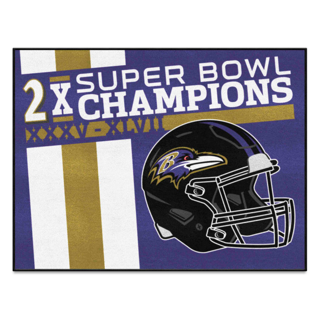 Baltimore Ravens Dynasty All-Star Mat