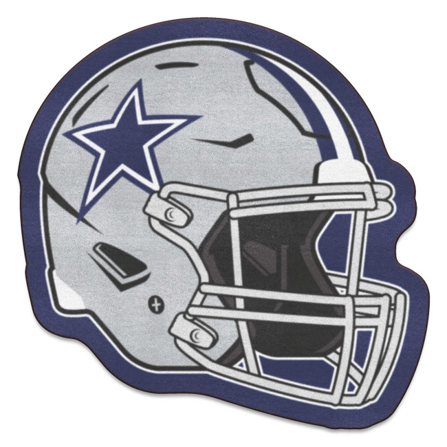 Dallas Cowboys Mascot Mat - Helmet Star Primary Logo Navy