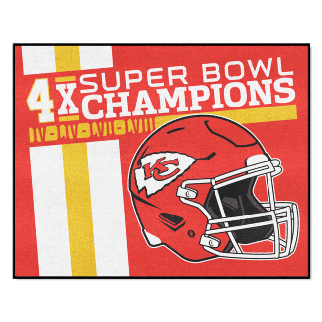 Kansas City Chiefs Dynasty All-Star Mat